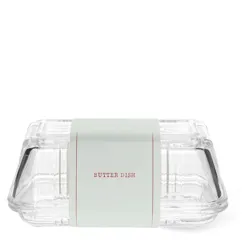 glass butter dish glass butter dish