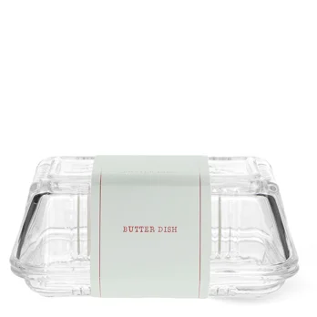 glass butter dish glass butter dish