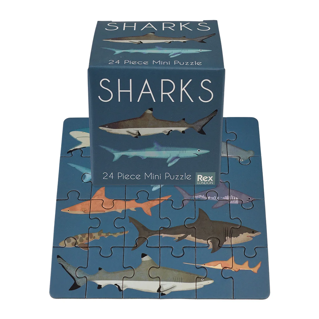 mini puzzle sharks