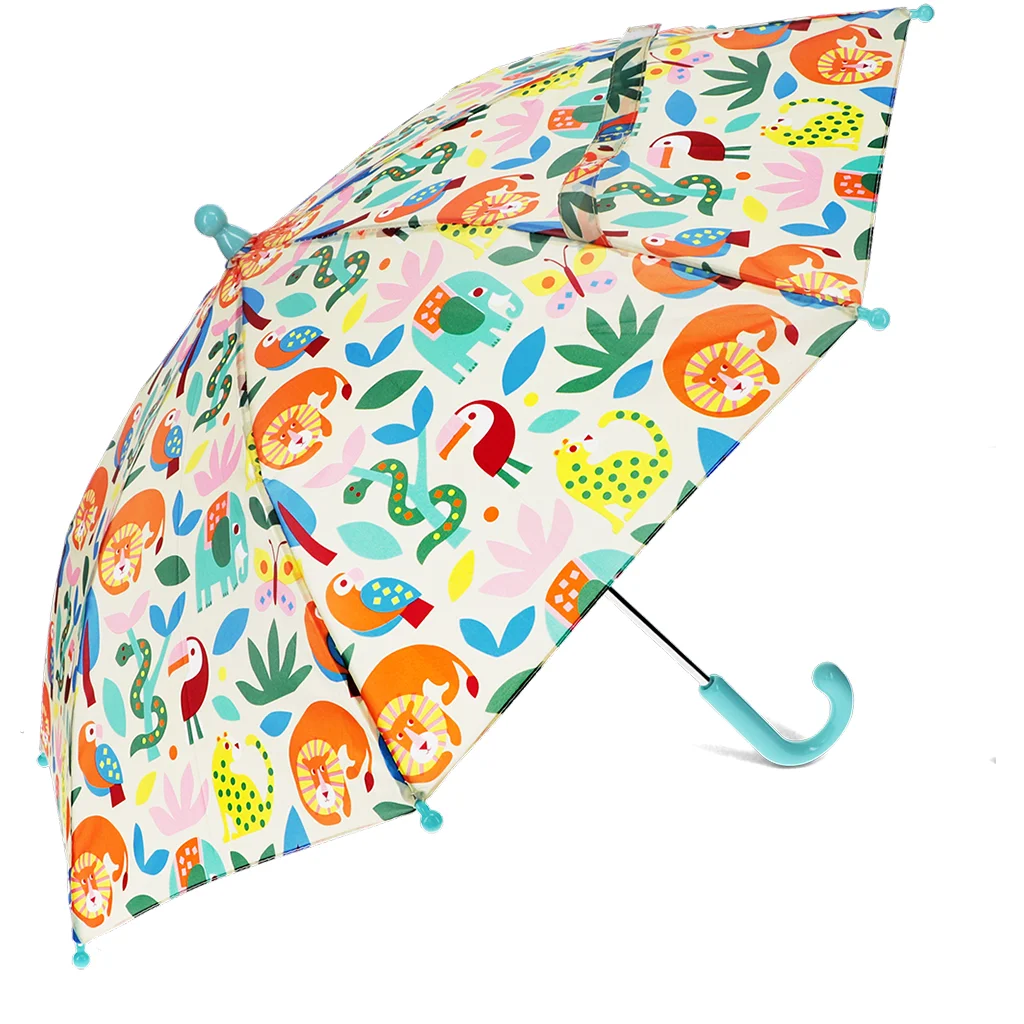 parapluie push-up enfant - wild wonders