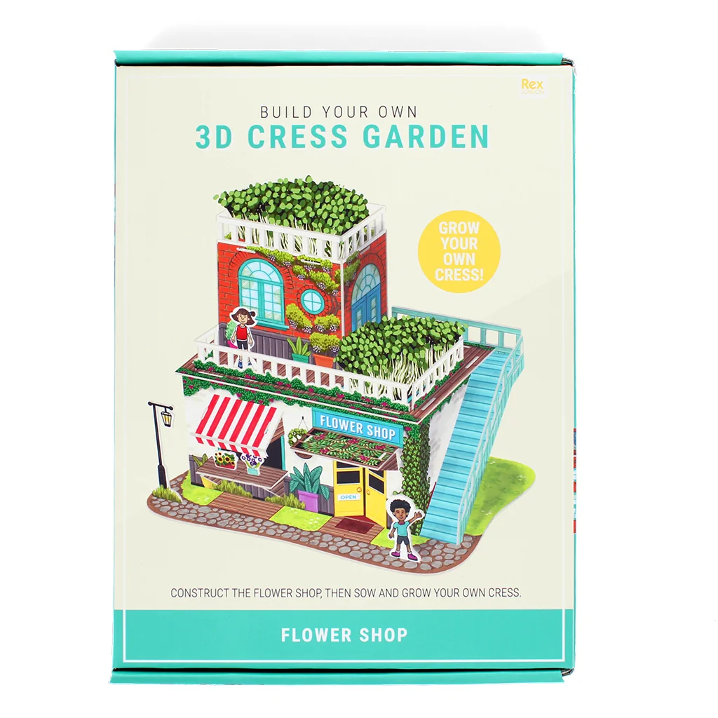 build your own cress garden - large flower shop