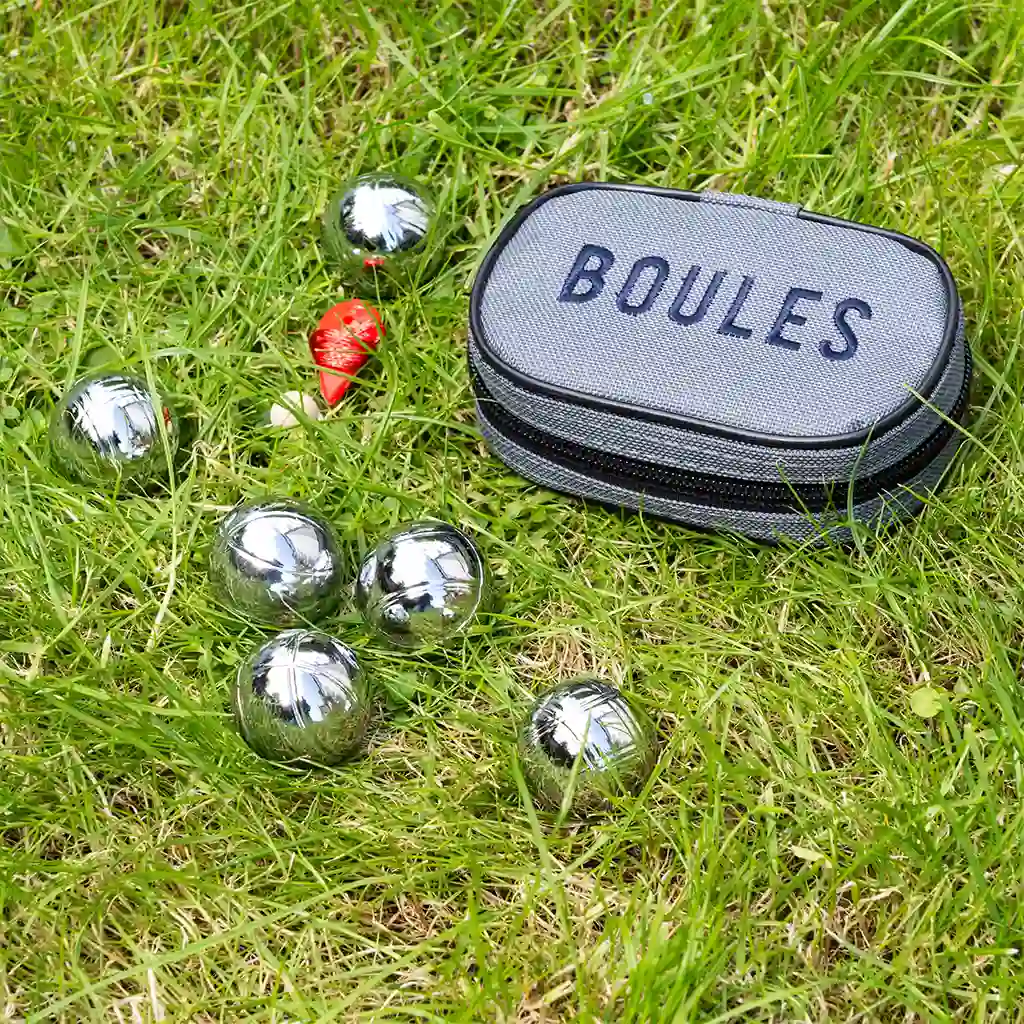 mini-boules-set im reiseetui