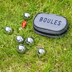 mini boules set in travel case mini boules set in travel case