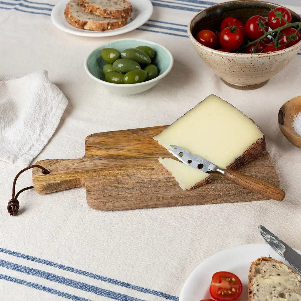 tabla de cortar de madera de mango - pequeña