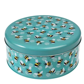 cake storage tin - bumblebee cake storage tin - bumblebee