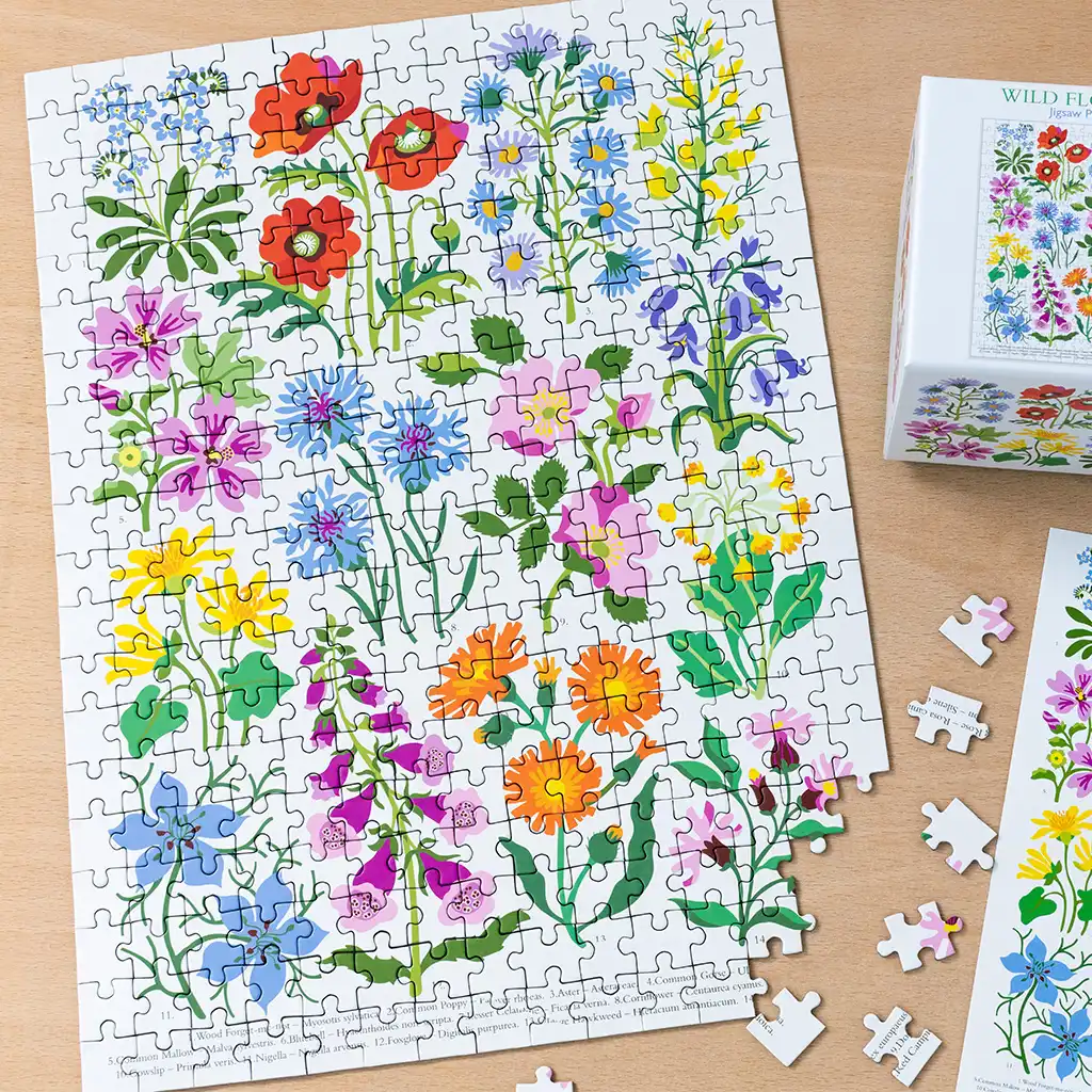 puzzle 300 pièces wild flowers