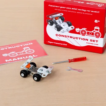 mini construction kit - racing car mini construction kit - racing car