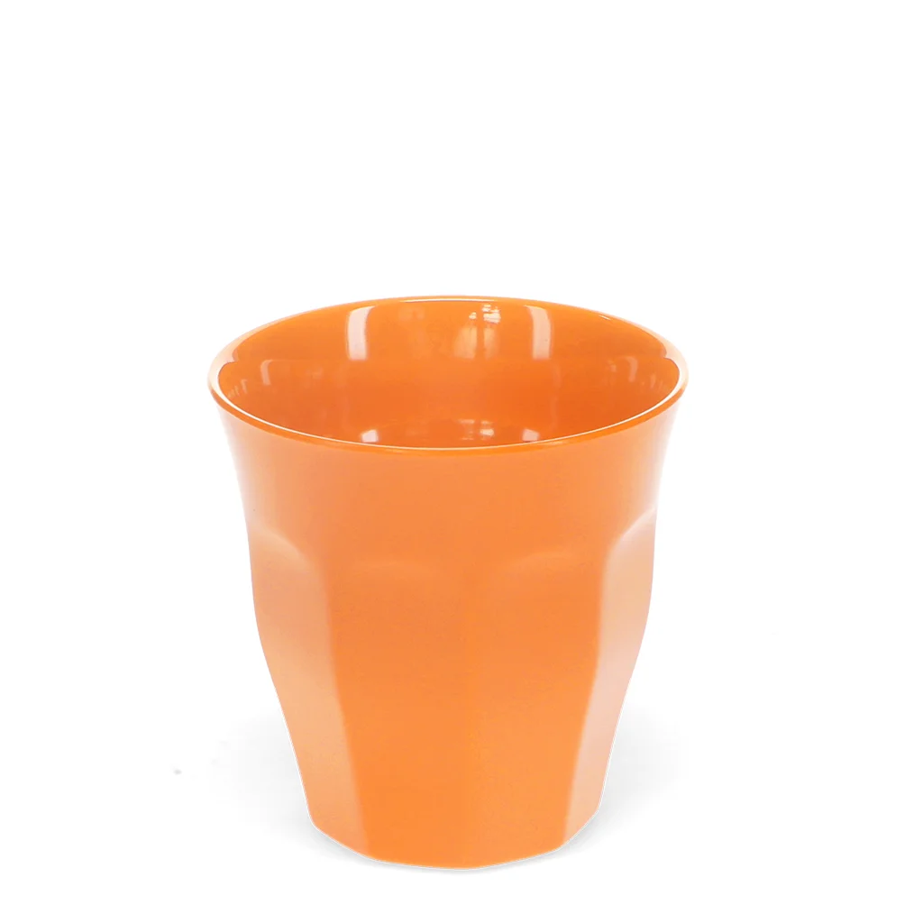 vaso de melamina (150ml) - naranja