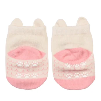 pair of baby socks - pink owl pair of baby socks - pink owl