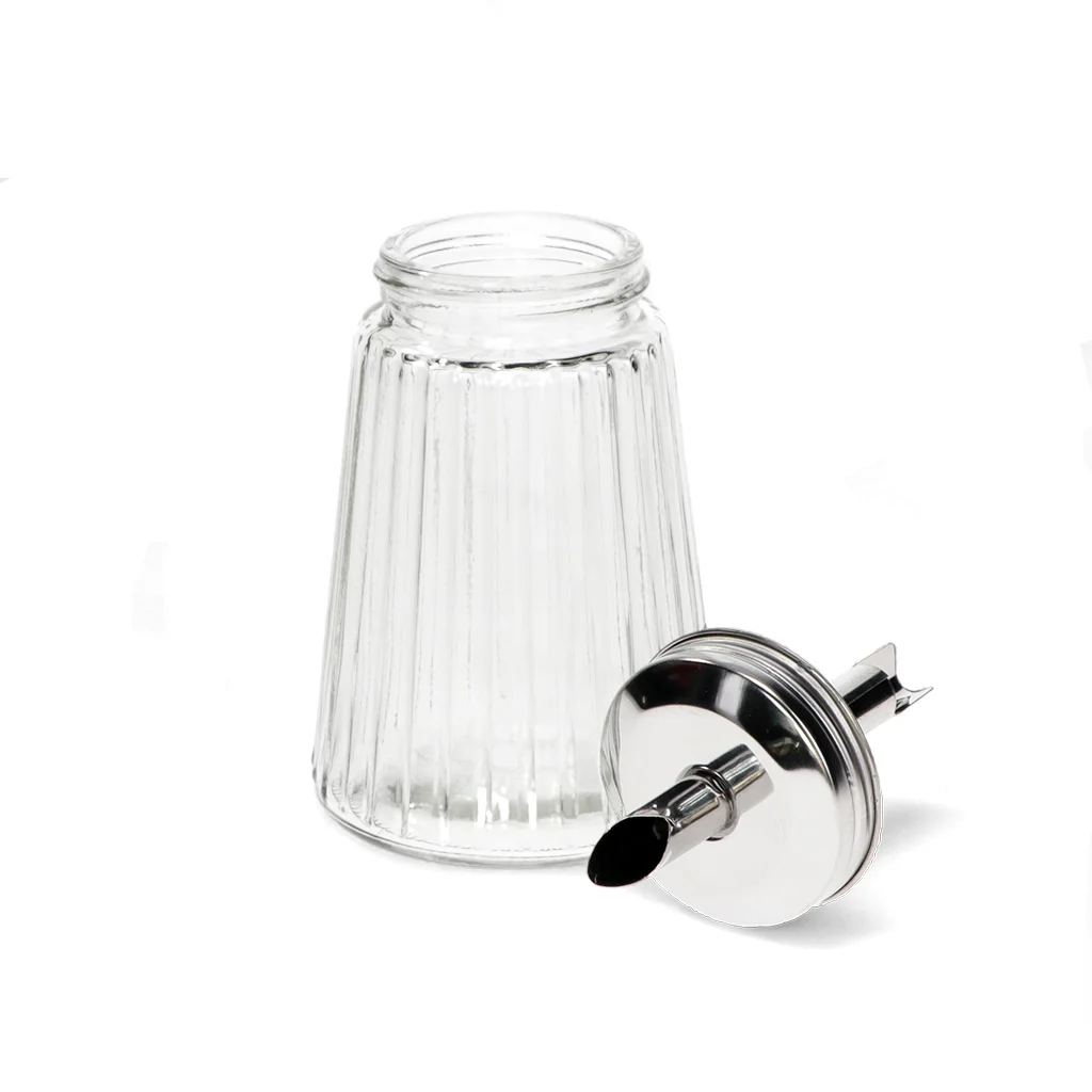 glass sugar shaker 250ml