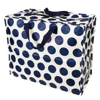 jumbo storage bag - navy on white spotlight jumbo storage bag - navy on white spotlight