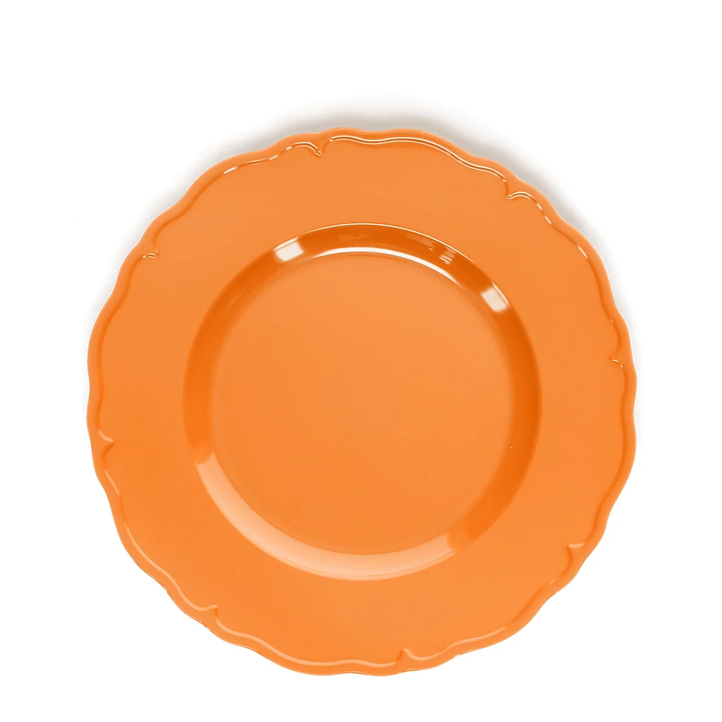 plato de melamina (20cm) - naranja