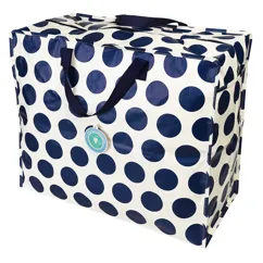 jumbo storage bag - navy on white spotlight jumbo storage bag - navy on white spotlight