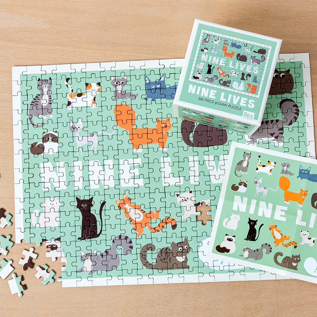 puzzle 300 pièces nine lives