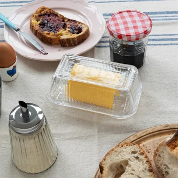 glass butter dish glass butter dish