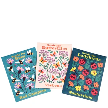 pack of flower seeds - nature collection pack of flower seeds - nature collection