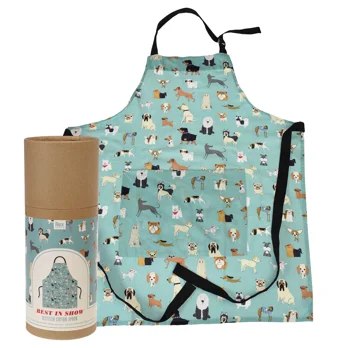 recycled cotton apron - best in show recycled cotton apron - best in show