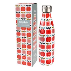 stainless steel bottle 500ml - vintage apple stainless steel bottle 500ml - vintage apple