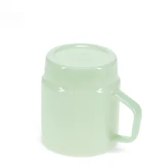 stacking glass coffee cup 280ml - mint green stacking glass coffee cup 280ml - mint green