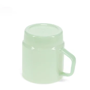 stacking glass coffee cup 280ml - mint green stacking glass coffee cup 280ml - mint green