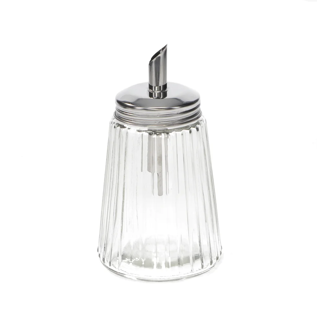 glass sugar shaker 250ml