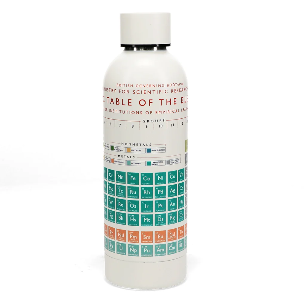 edelstahl-trinkflasche 500 ml – periodic table