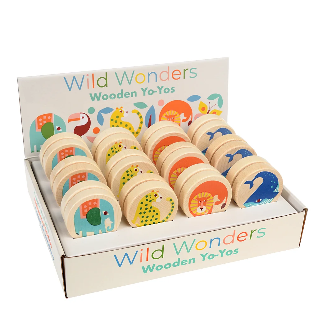 yoyo de madera wild wonders