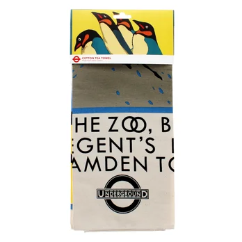 torchon en coton - affiche tfl vintage "for the zoo..." torchon en coton - affiche tfl vintage "for the zoo..."