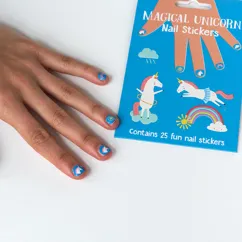 children's nail stickers - magical unicorn children's nail stickers - magical unicorn